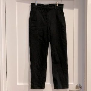 Everlane straight leg cropped pant